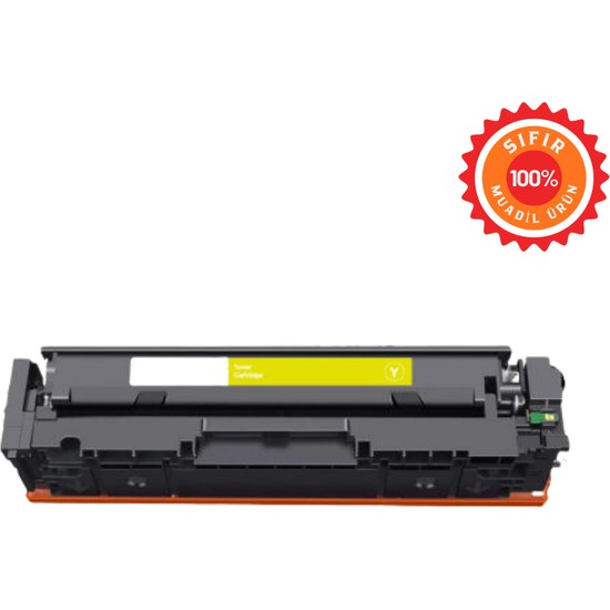DRL  Hp Uyumlu 201A / 201A Sarı Muadil Toner (CF402A/CRG045) - Canon 045 / 045H Sarı I-Sensys Uyumlu