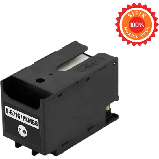 Drlepson Uyumlu T6716 (C13T671600) Bakım Kutusu - Atık Mürekkep Ünitesi (Çipli) - Workforce Pro WF-C5799 C5299 C5710 M5799 Serileri Için